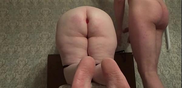  Real PAWG spanked and fucked